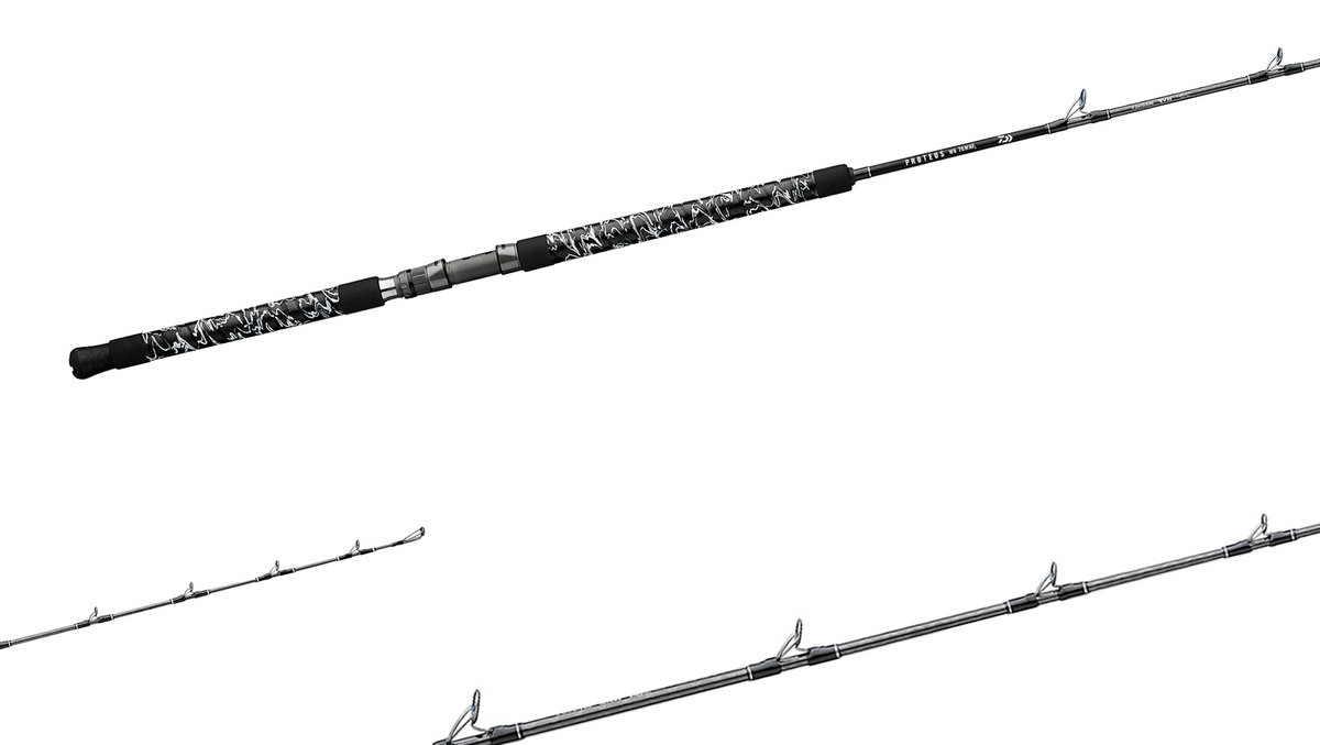 Daiwa Proteus Winn Camo Wrap Conventional Casting Rods