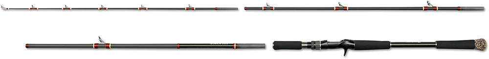 Megabass Valkyrie World Expedition Travel Baitcasting Rods