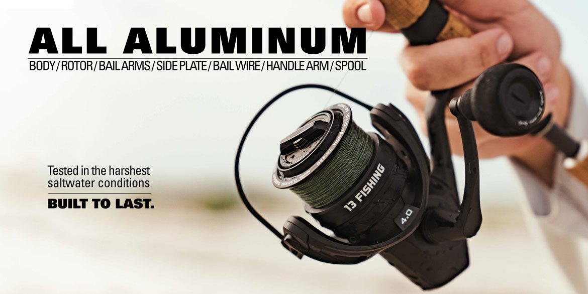 13 Fishing AL13 Saltwater Spinning Reel