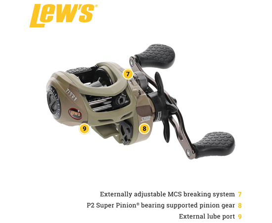 Lew's American Hero Tier 1 Baitcasting Reel