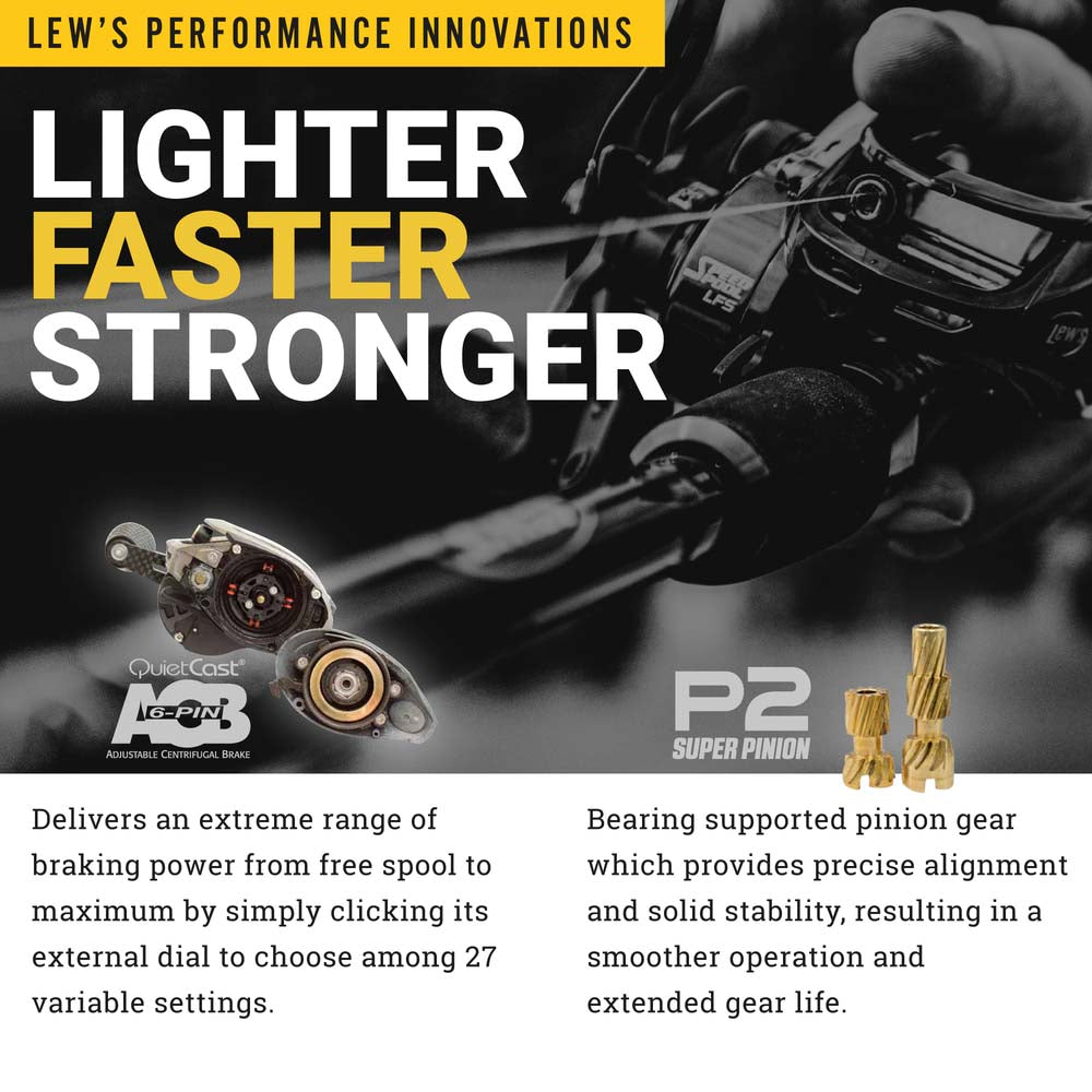 Team Lew's Pro TI Gen 2 Baitcasting Reel