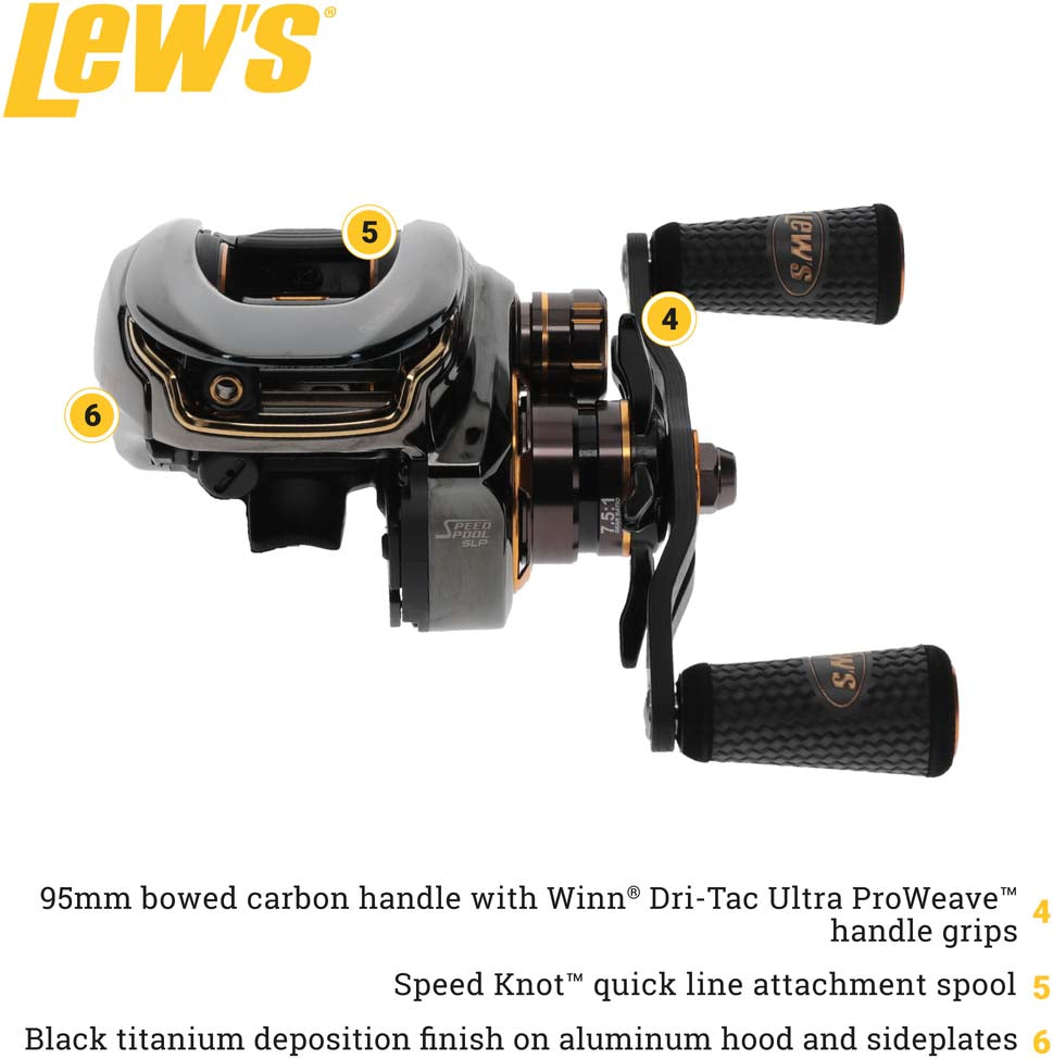 Team Lew's Elite TI Baitcasting Reel