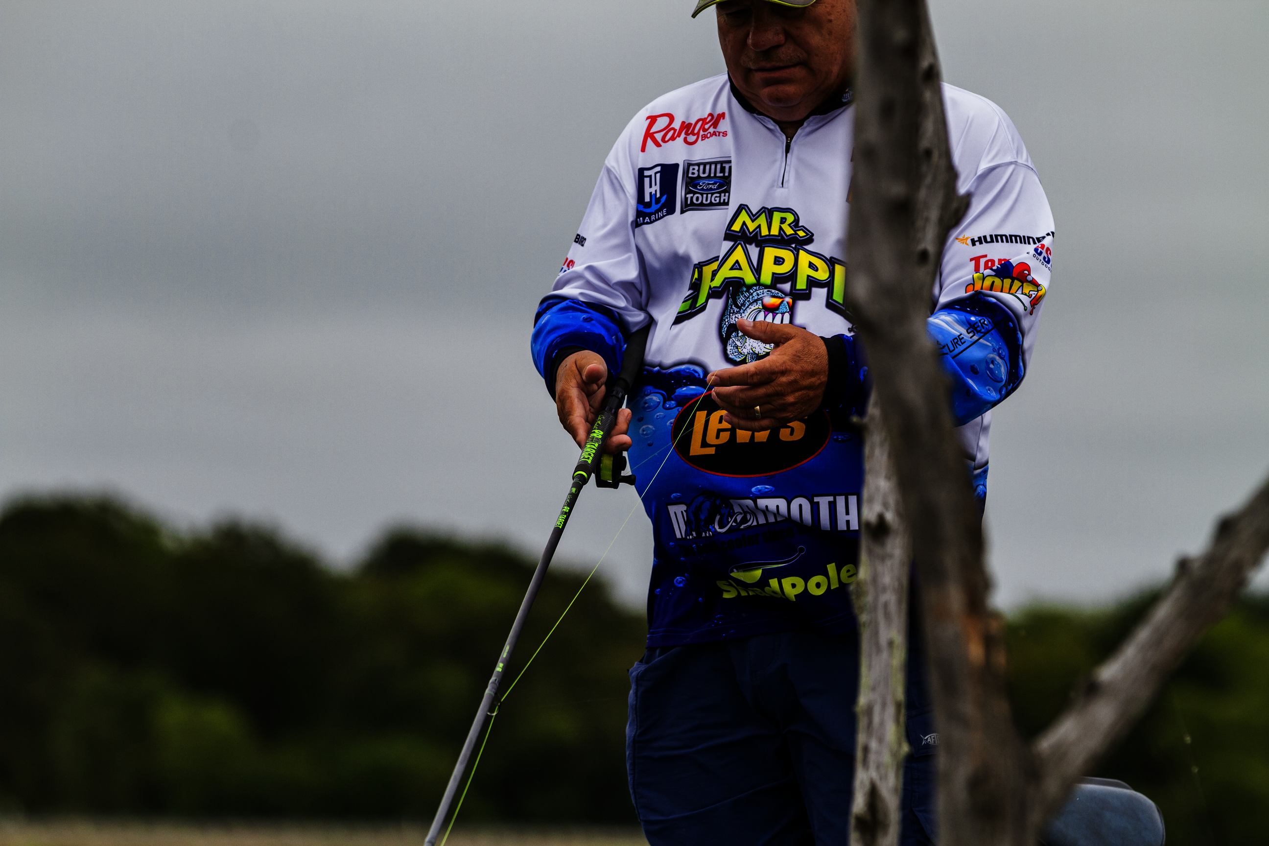 Mr. Crappie x Lew's Pro Target Wally Marshall Crappie Spinning Rod