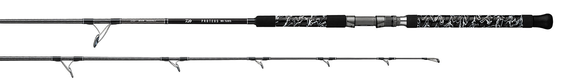 Daiwa Proteus Winn Camo Wrap Spinning Rods