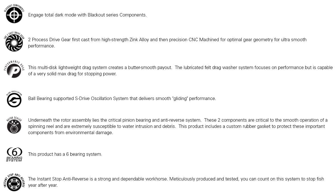 13 Fishing Kalon Blackout Spinning Reel