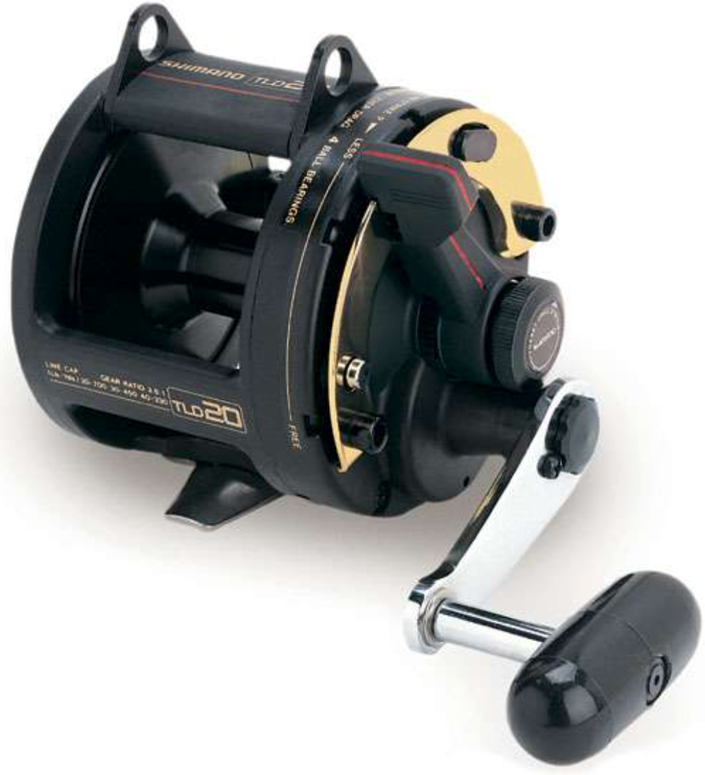 Shimano TLD Triton 1-Speed Lever Drag Conventional Reels