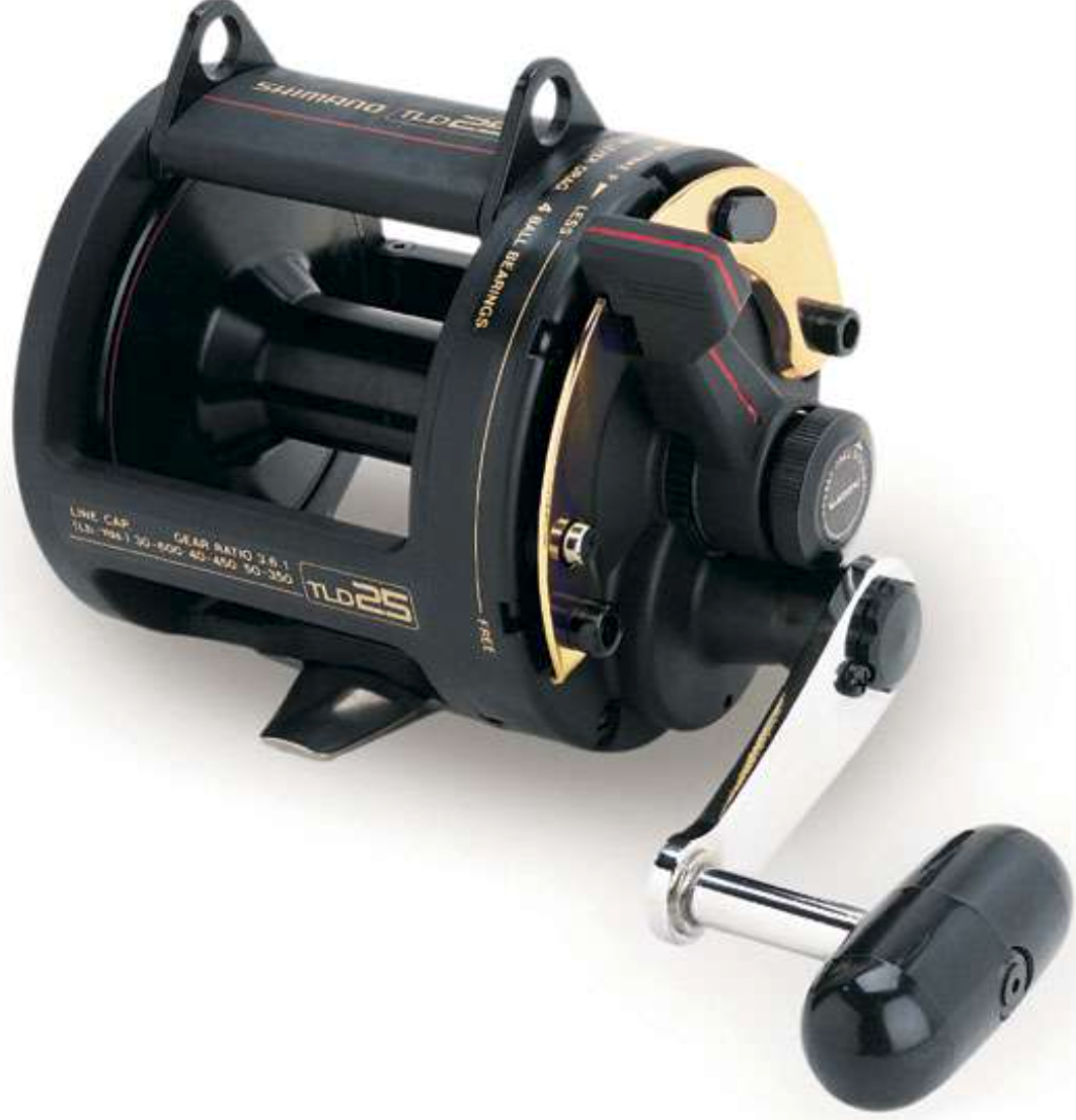 Shimano TLD Triton 1-Speed Lever Drag Conventional Reels
